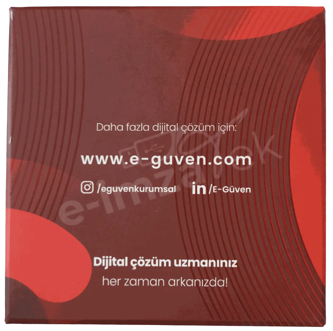 e-imzatek elektronik imza USB kart okuyucu cihaz kutusu